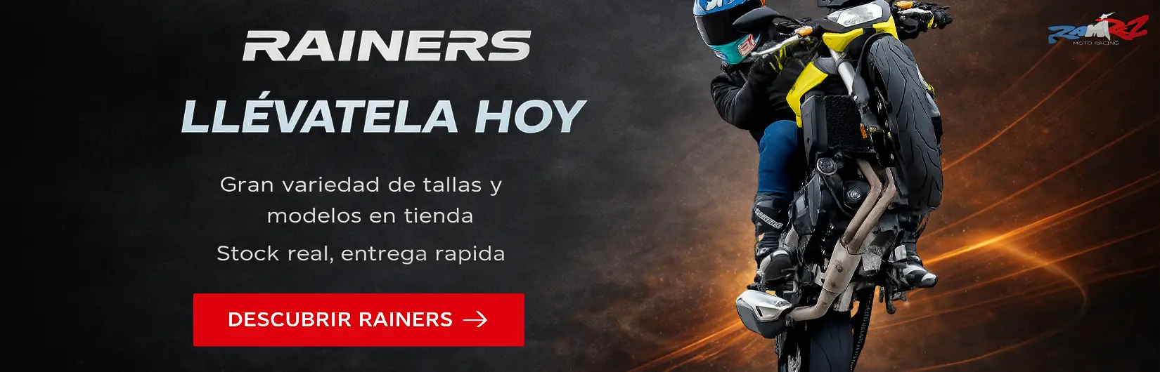 Ofertas en ropa moto rainers